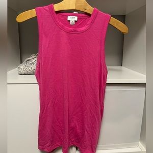 JCrew Hot Pink Tank Top Sz. S